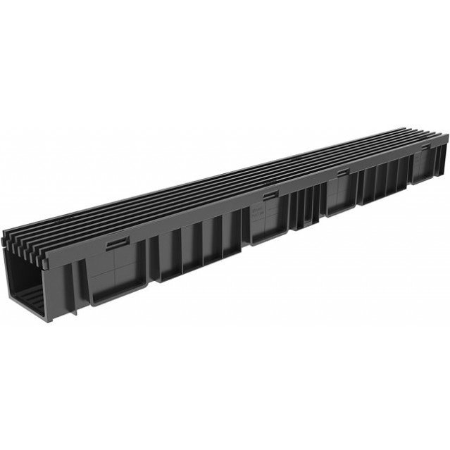 Հավաքածու Gidrolica Ligh. ջրահեռացման առվակ ЛВ -10.11,5.9,6 -պլաստիկ, РВ- 10.11.50 ցանց, ծակոտիավոր, դաս A15 / Комплект Gidrolica Light: лоток водоотводный ЛВ -10.11,5.9,6 - пластиковый с решеткой РВ- 10.11.50 пластиковой ячеистой, кл. A15